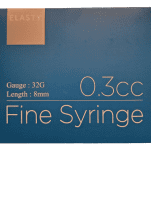 Botox syringe - Elasty FMS 0.3ml 32gx8mm (100)