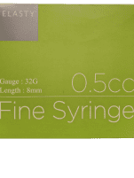Botox syringe - Elasty FMS 0.5ml 32g x 8mm (each)