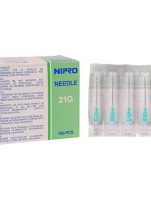 Needle Hypodermic 21g x 38mm (100) (Nipro)