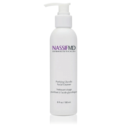 NassifMD Purifying Glycolic Facial Cleanser (180ml)
