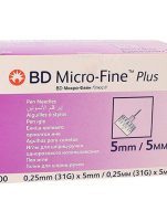 Bd Micro-Fine Plus - Pen 31g x 5mm (each)
