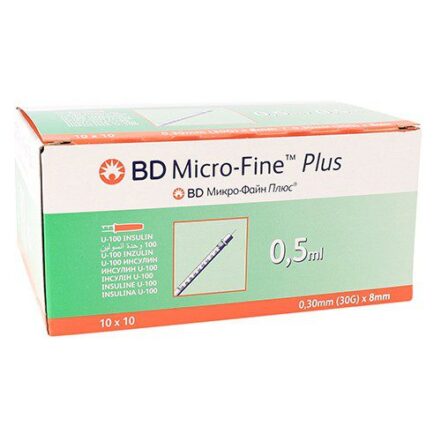 BD Microfine + U100 0.5ml 29g x 12.7mm (10)
