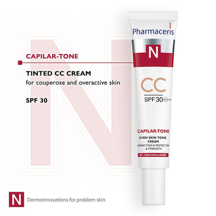 Pharmaceris N-Capilar-Tone CC Cream SPF 30 (40ml) – product image 2