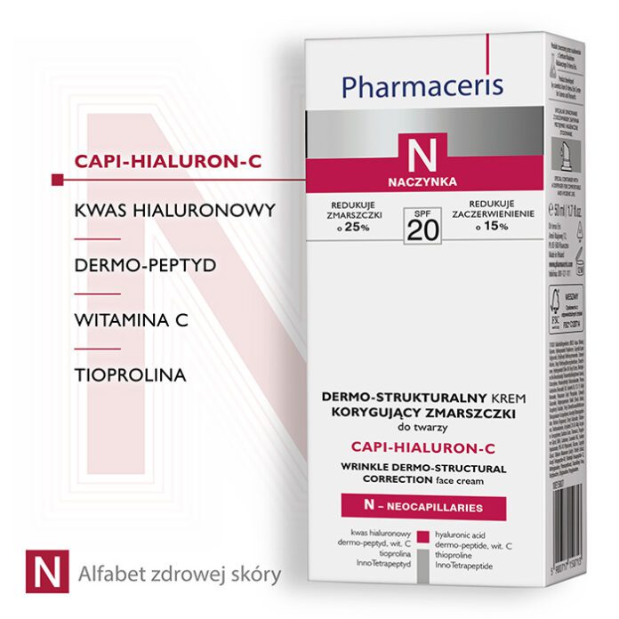 Pharmaceris N-Capi-Hialuron-C Cream SPF 20 (50ml) – product image 3