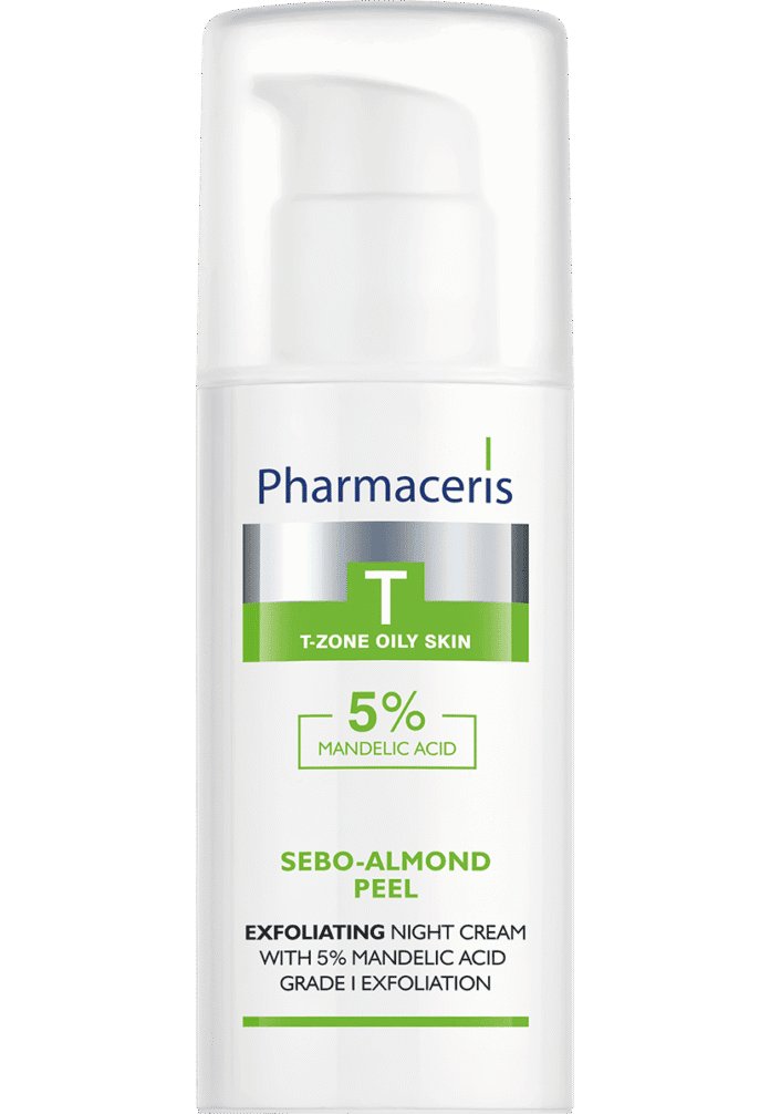 Pharmaceris T-Sebo-Almond Peel 5% Exfoliating Night Cream (50ml) Pharmaceris T-Sebo-Almond Peel 5% Exfoliating Night Cream (50ml)