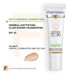 Pharmaceris F-Mat Fluid Foundation SPF 30 10 Light (30ml) – product image 2