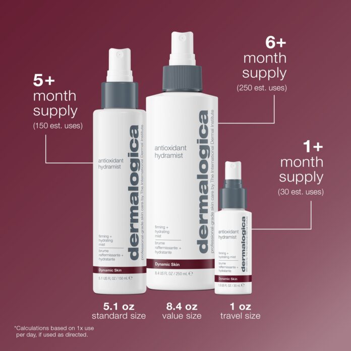 Dermalogica Antioxidant Hydramist Jumbo (250ml) – product image 3