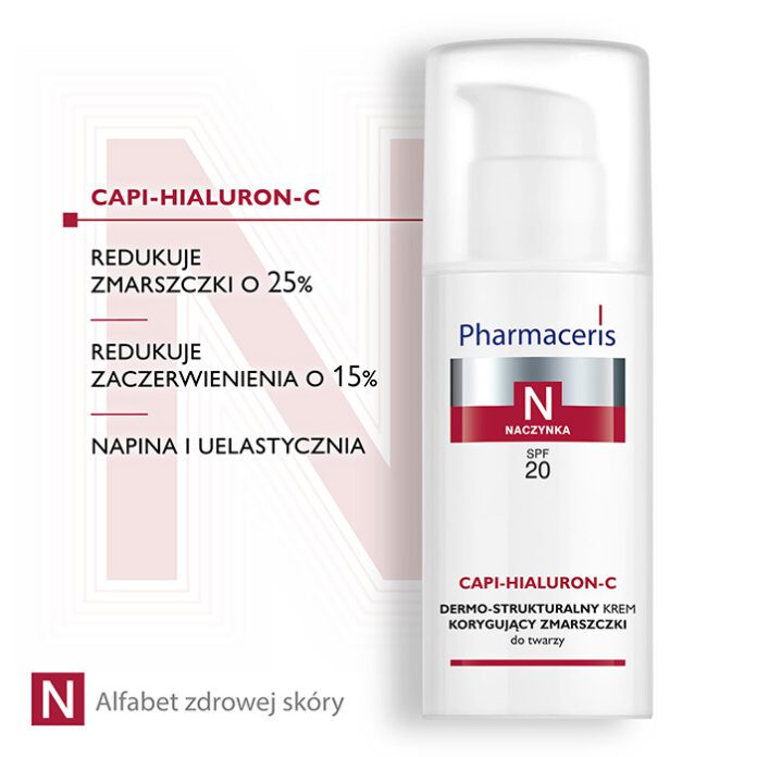 Pharmaceris N-Capi-Hialuron-C Cream SPF 20 (50ml) – product image 4