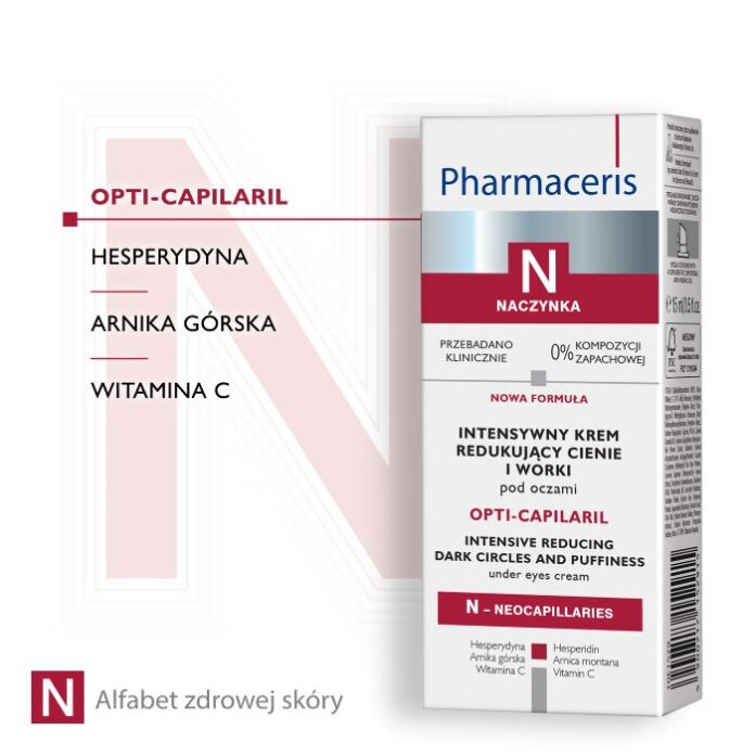 Pharmaceris N-Opti-Capilaril Eye Cream (15ml) – product image 3