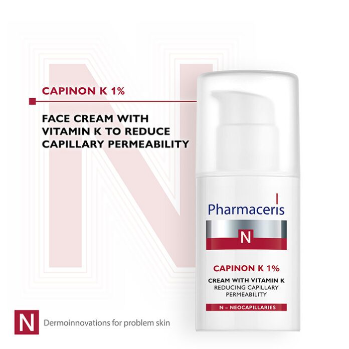 Pharmaceris N-Capinon Vitamin K Cream (30ml) – product image 2
