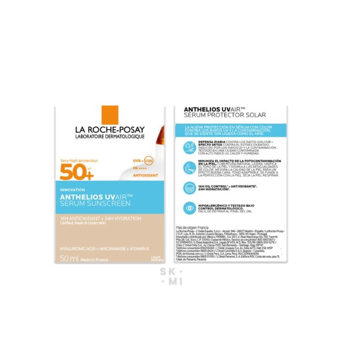 La Roche-Posay Anthelios UVAir Serum SPF 50+ Tinted Light (50ml) – product image 2