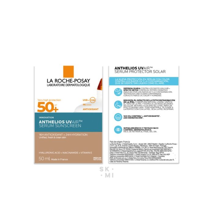 La Roche-Posay Anthelios UVAir Serum SPF 50+ Tinted Medium (50ml) – product image 2