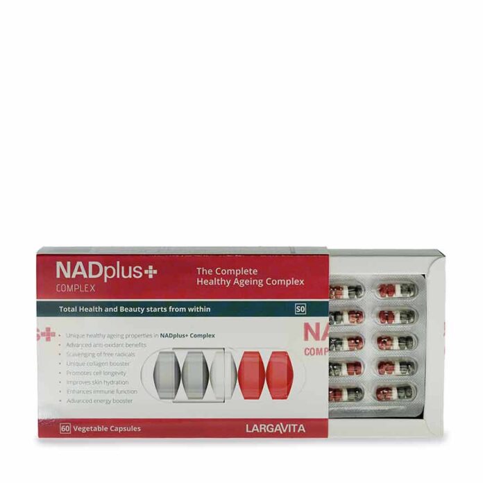 Largavita NADplus+ Complex (60 capsules) – product image 2