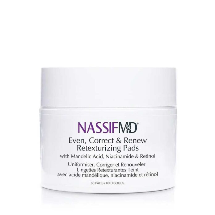 NassifMD Even, Correct & Renew Pads (60 Pads) NassifMD Even, Correct & Renew Pads (60 Pads)