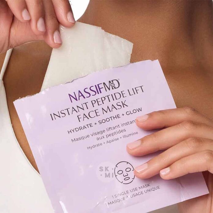 NassifMD Instant Peptide Lift Face Sheet Mask (1 Mask) – product image 2