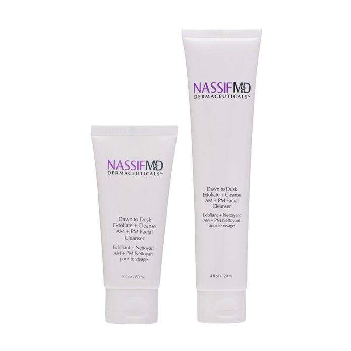 NassifMD Dawn to Dusk Exfoliating Cleanser (60ml)