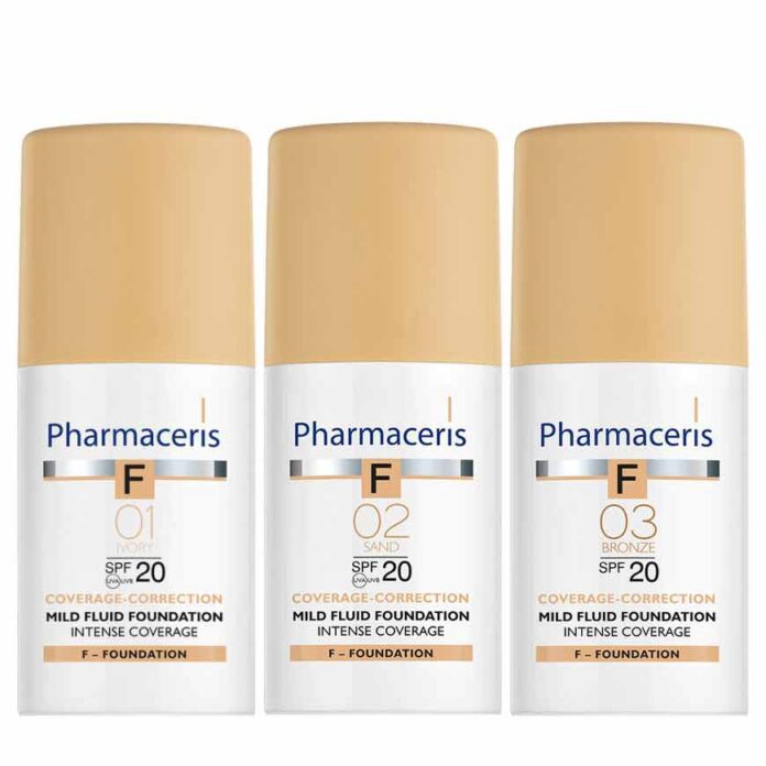 Pharmaceris F-Intense Coverage Foundation SPF 20 01 Ivory (30ml) Pharmaceris F-Intense Coverage Foundation SPF 20 01 Ivory (30ml)
