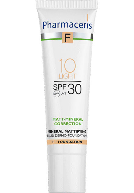Pharmaceris F-Mat Fluid Foundation SPF 30 10 Light (30ml)