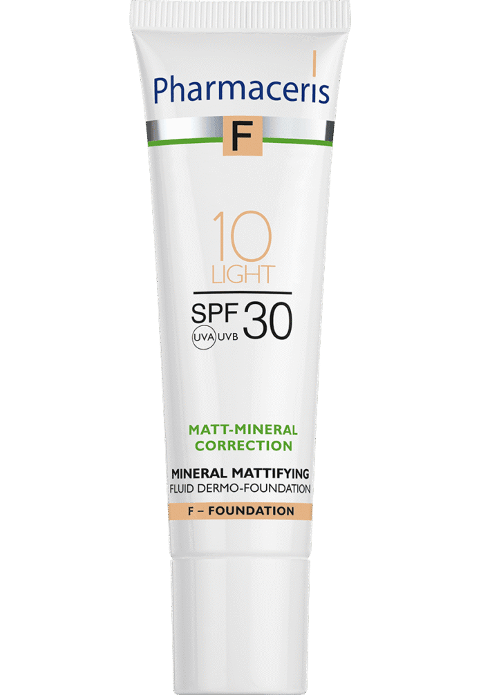 Pharmaceris F-Mat Fluid Foundation SPF 30 10 Light (30ml) Pharmaceris F-Mat Fluid Foundation SPF 30 10 Light (30ml)