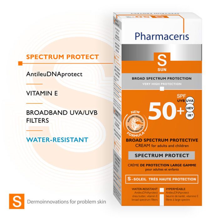 Pharmaceris S-Broad Spectrum Protect Crème SPF 50+ (50ml) – product image 3