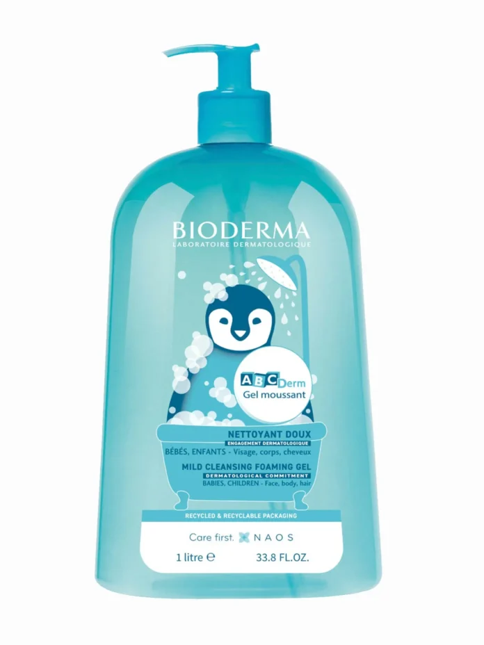 Bioderma ABCDerm Mild Cleansing Foaming Gel (1 Litre) Bioderma ABCDerm Mild Cleansing Foaming Gel (1 Litre)