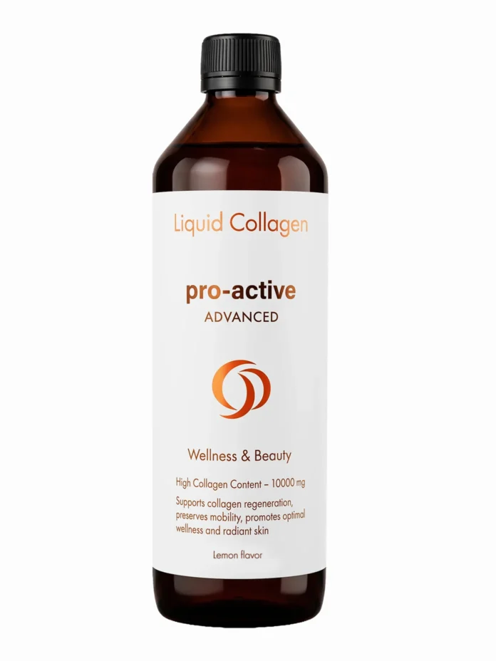 Pro-Active Advanced Liquid Collagen Lemon (600ml) – product image 2
