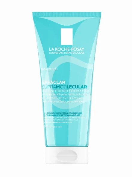 La Roche-Posay Effaclar Supramolecular Oil & Pores Jelly Cleanser (200ml)