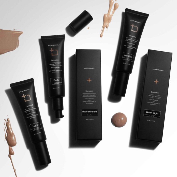 DermExcel Dermatint SPF 50 tinted sunscreen
